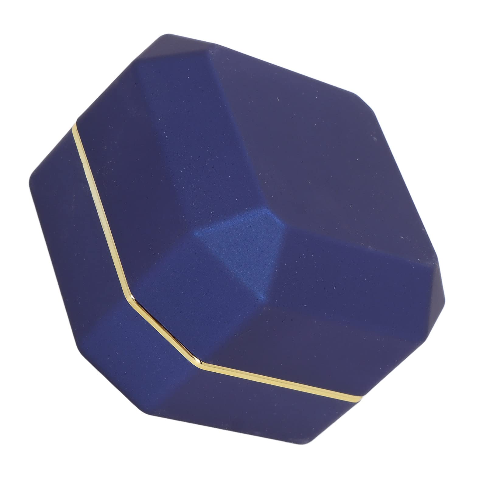 Elegant Blue Jewelry Display Case & Ring Box - Perfect for Wedding Proposals, Engagement Rings, and Jewelry Storage | Multipurpose Gift Box for Bridal Showers & Special Occasions
