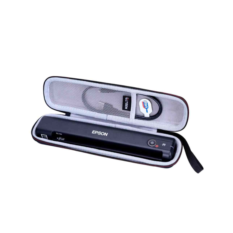 Epson WorkForce ES-50 Portable Document Scanner - High-Speed USB & Wireless Scanning for Home Office, Business, and Travel - Digitize Receipts, Photos, and Legal Documents