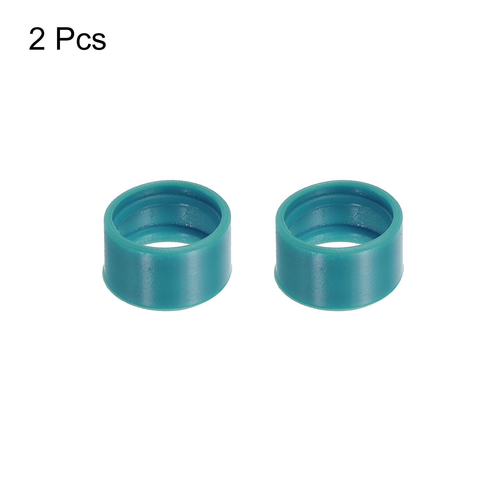 Meccanity Antenna Rubber O-Ring for H-777 RT22 RT21 RT27 RB15 RB18 RT35 RT17 RT18 RT19 RT28 H-777S Walkie Talkies - Green (2-Pack) - Durable Replacement Part for Radio Communication & Outdoor Activities