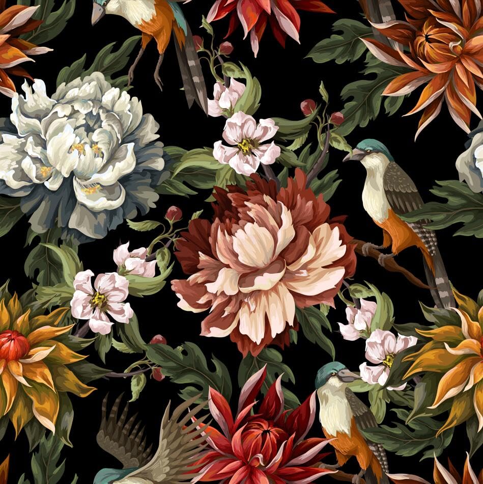 White & Burgundy Peony (No Comforter)