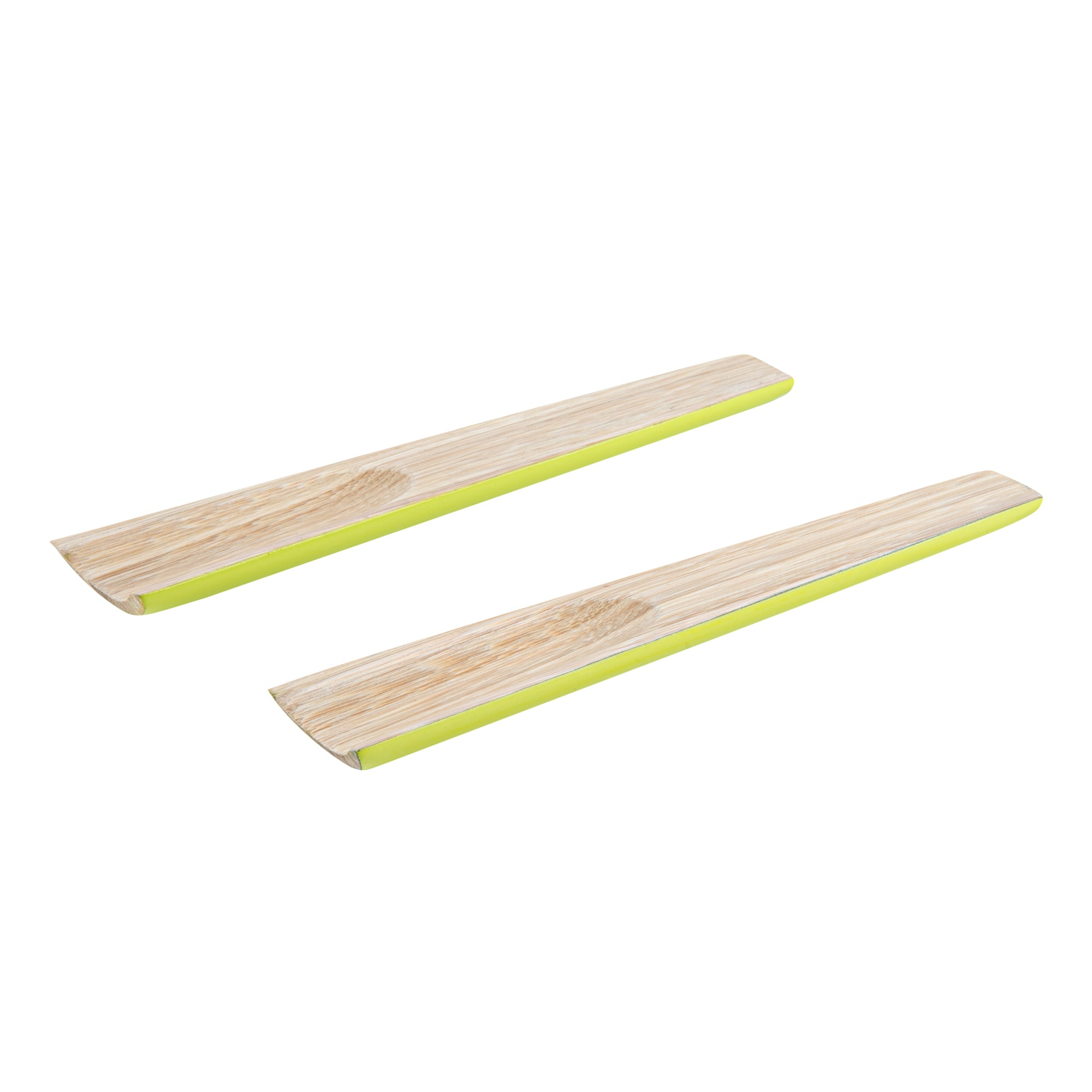 Eco-Friendly Bamboo Salad Servers Set - 2-Piece Sustainable Spun Bamboo Utensils for Serving Salads, Pasta, and Appetizers - 9.75 Inches - Perfect for Picnics, BBQs, and Dinner Parties