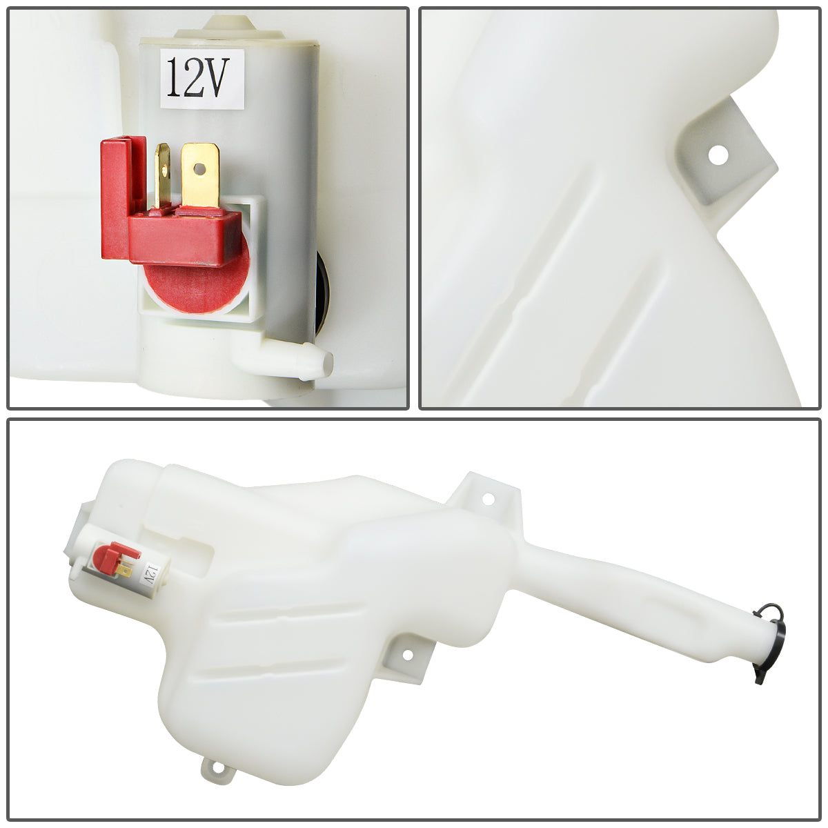 Suzuki SX4 Windshield Washer Reservoir Tank with Fluid Pump 2008-2013 - Perfect for Windshield Cleaning & Fluid Storage