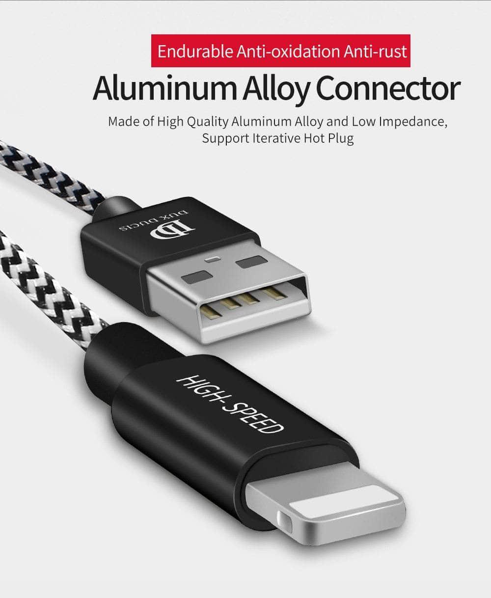 8 Pin USB Fast Charging Cable for iPad Pro 11 & 12.9 (2020 Model) - High-Speed Data Sync & Charging for Home, Office & Travel