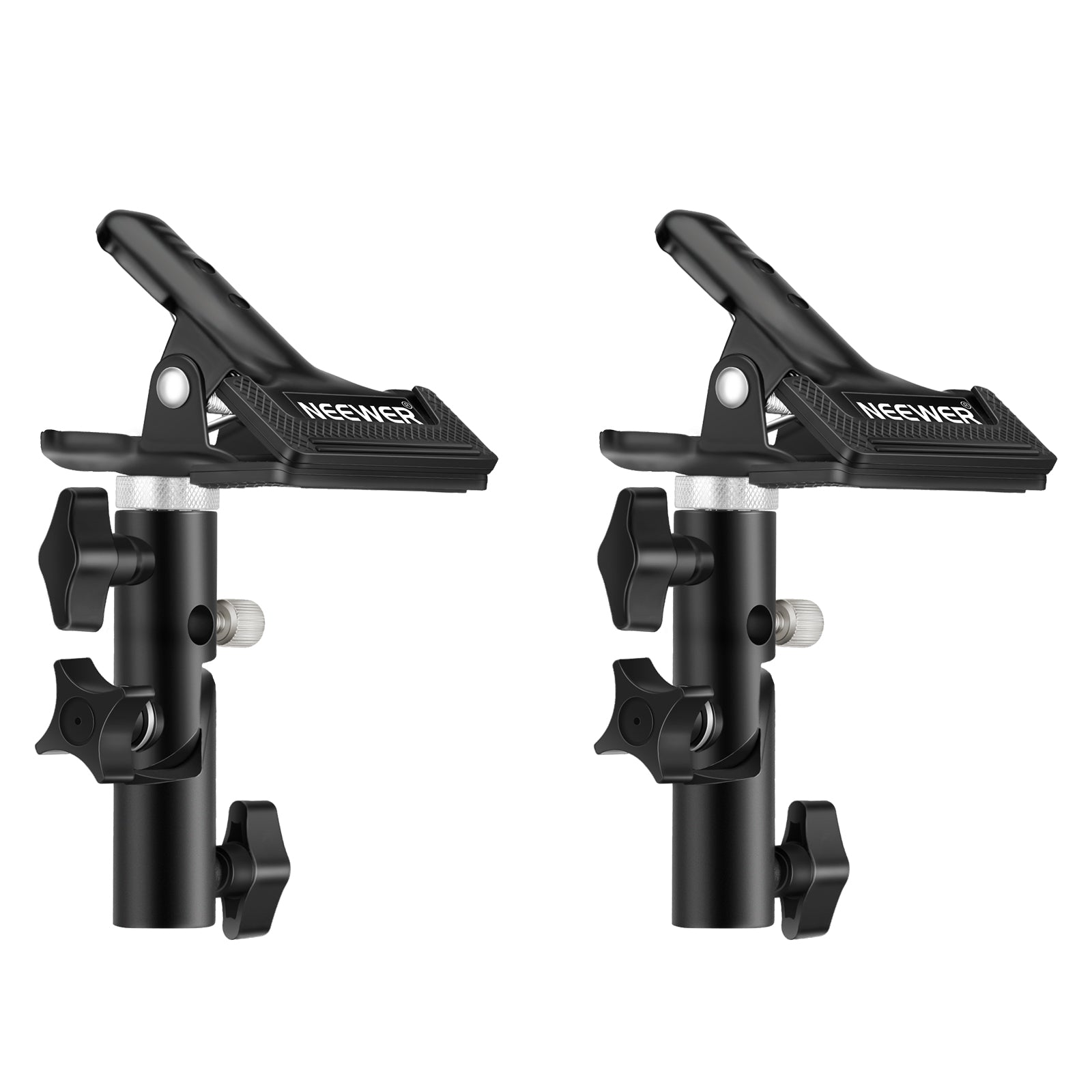 NEEWER Heavy Duty Metal Clamp Holder for Photography Reflectors - Secure Mounting for Studio Lights, Backdrops & Equipment - Perfect for Professional Photographers & Videographers