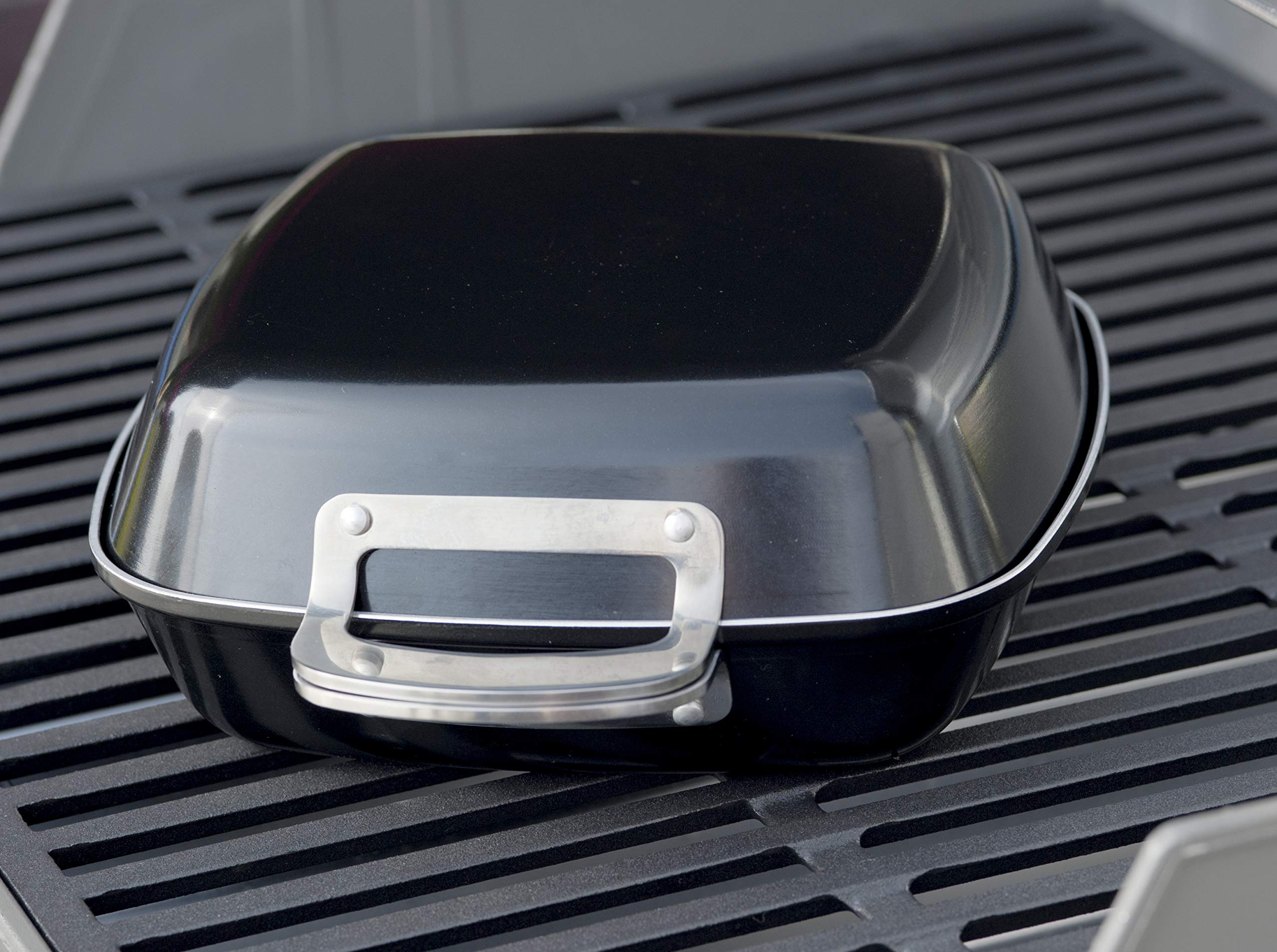 Weber 6732 Style Ceramic-Coated Nonstick Cookware Set - 10-Piece Pots and Pans for Healthy Cooking | Perfect for Frying, Sautéing & Baking | Oven & Dishwasher Safe