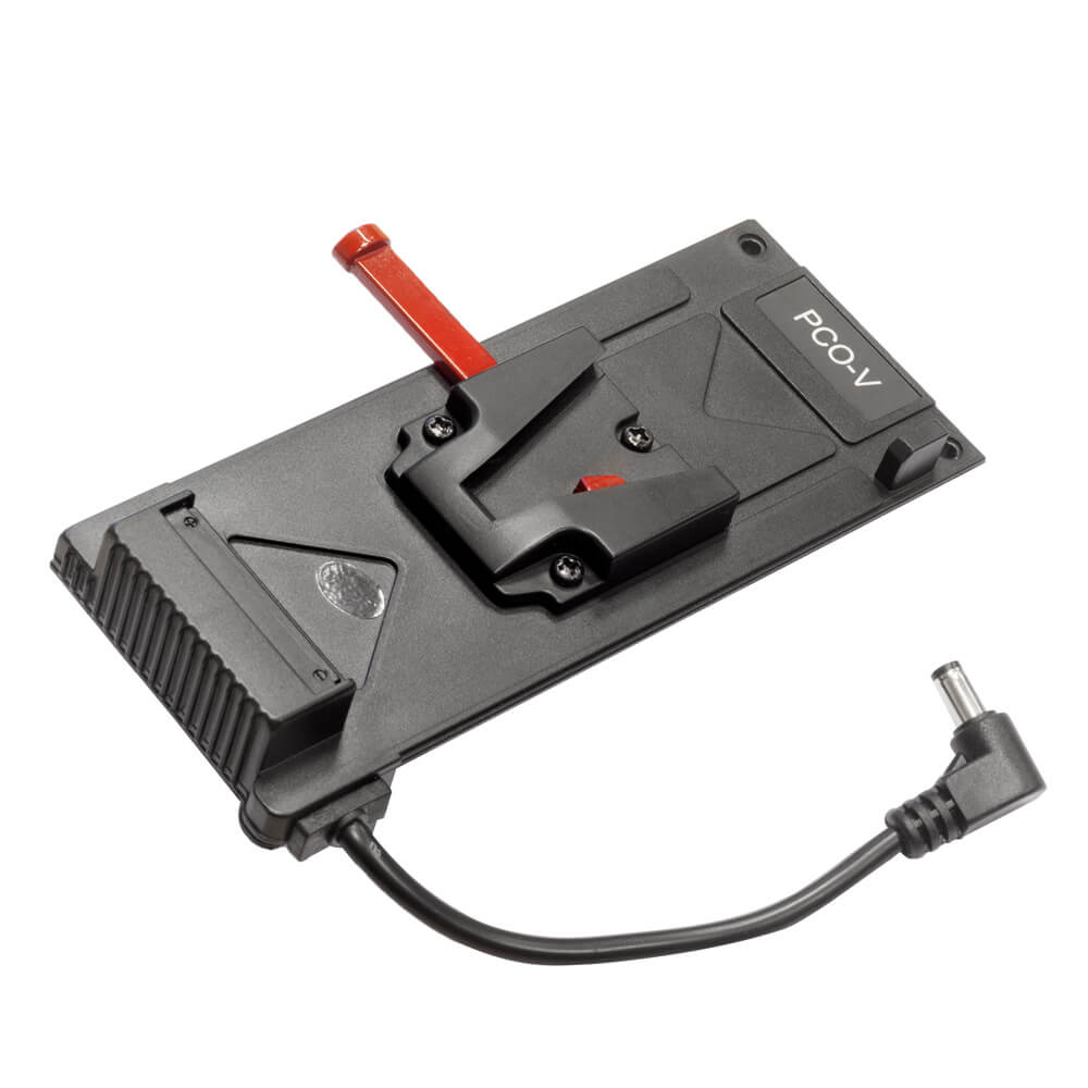 PIXAPRO LENNO256B V Mount Battery Plate - Compatible with Bi-Color LED Light Panels | Power Supply for Photography & Video Lighting | Studio & On-Location Shooting Accessory