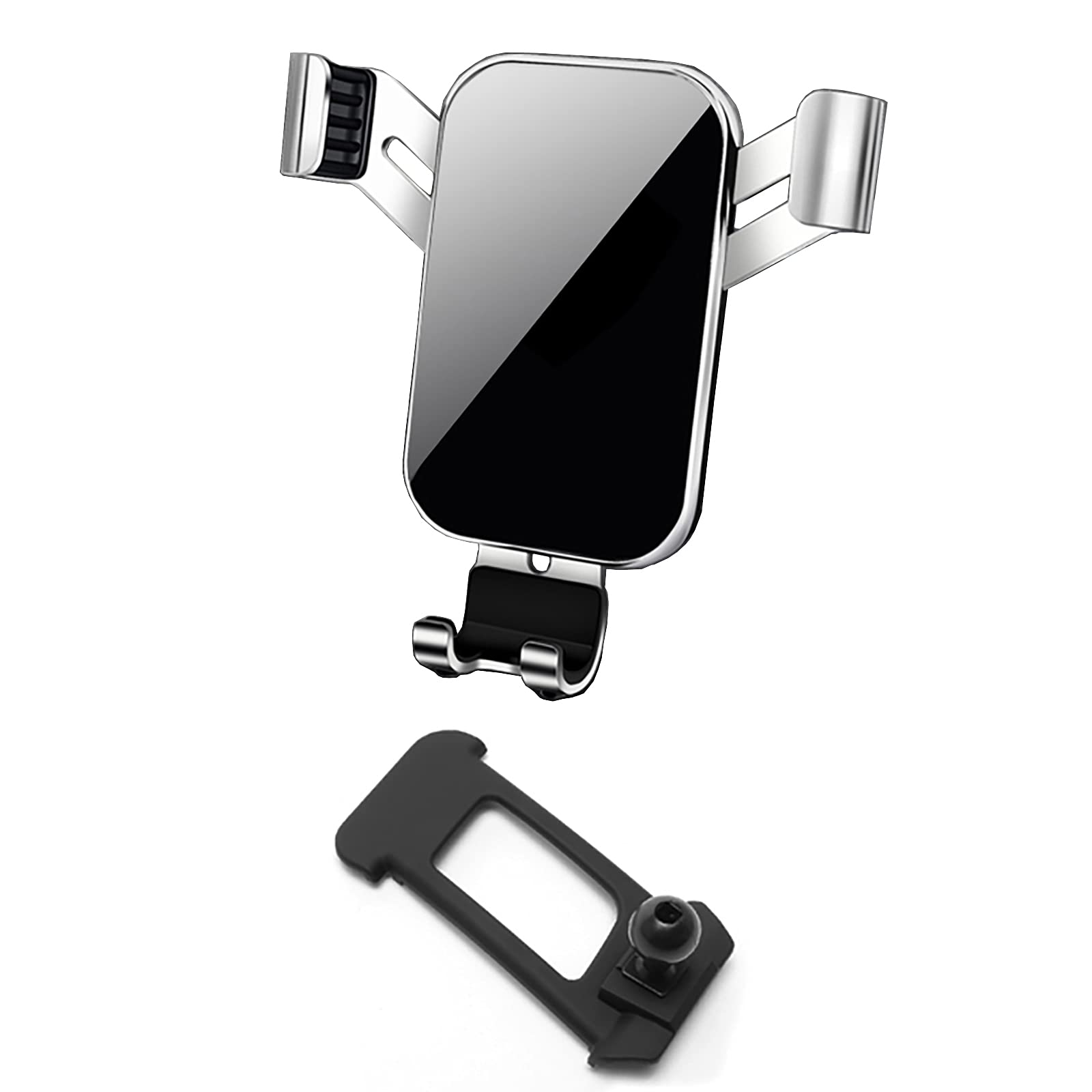 **Audi Q3 2013-2018 Car Phone Holder with Logo - 360° Rotating Vent Mount, Hands-Free & Secure Clip for Safe Driving | Perfect for GPS Navigation & Hands-Free Calls**