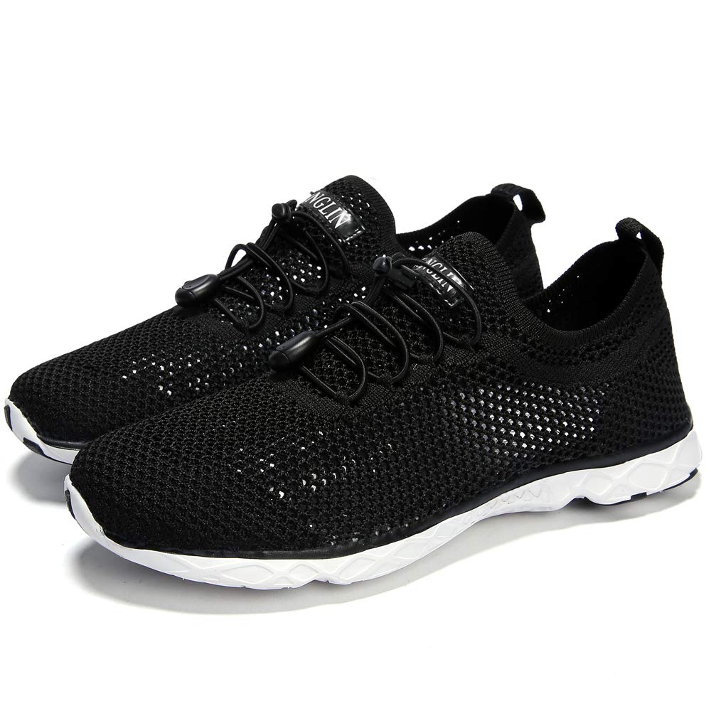 Men's Quick Drying Aqua Water Shoes - Lightweight Swim Shoes for Beach, Pool & Water Sports | Non-Slip Barefoot Walking Shoes