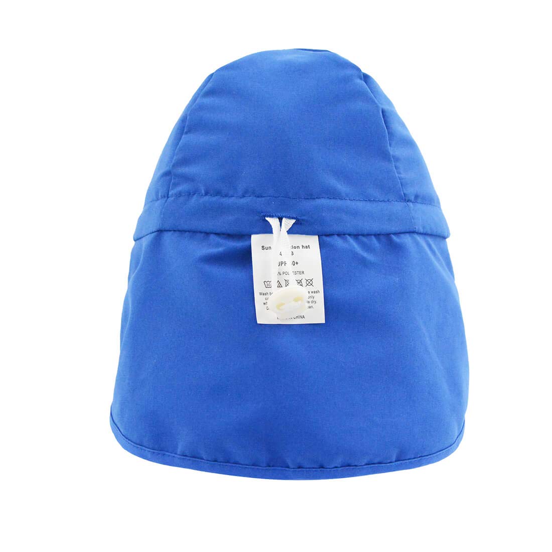 EVAbaby UPF 50+ Sun Protection Hat for Baby Boys & Girls - Adjustable Drawstring & Neck Flap - Summer Swim, Pool, Beach, Outdoor Activities UV Protective Cap