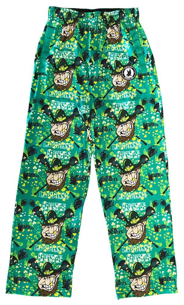 Youth Lucky Lacrosse Lounge Pants - Comfortable Athletic Sweatpants for Men & Women - Perfect for Training, Relaxing & Casual Wear