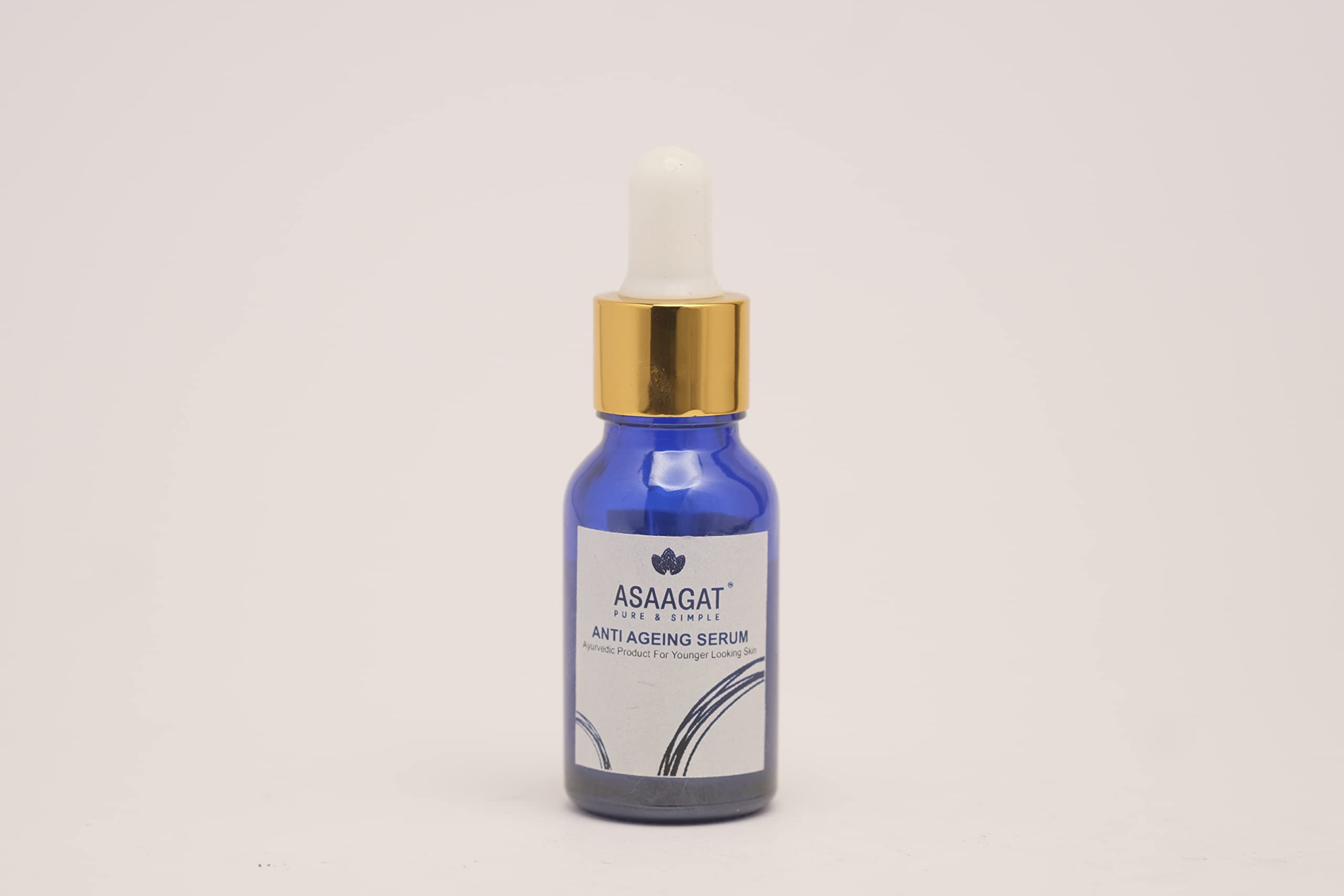 Asaagat Vitamin C Anti-Aging Serum for Face - Reduce Dark Spots, Wrinkles & Fine Lines | Brightening Serum with Antioxidants for Glowing Skin | Toxin-Free Formula for Hyperpigmentation Treatment | Perfect for Night Routine & Daily Skincare - 10ml