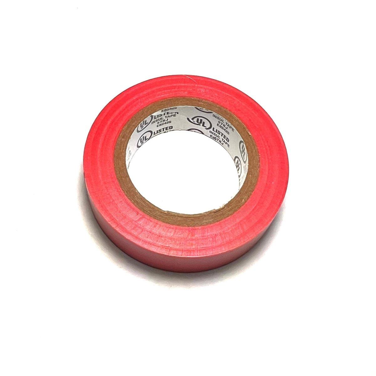 1/2 Inch Vinyl Quad Tape Roll - Waterproof, Durable Adhesive Tape for Sealing, Repairing & Crafting (1 Piece, Multiple Colors) - Ideal for Home Repairs, HVAC Duct Sealing & DIY Projects