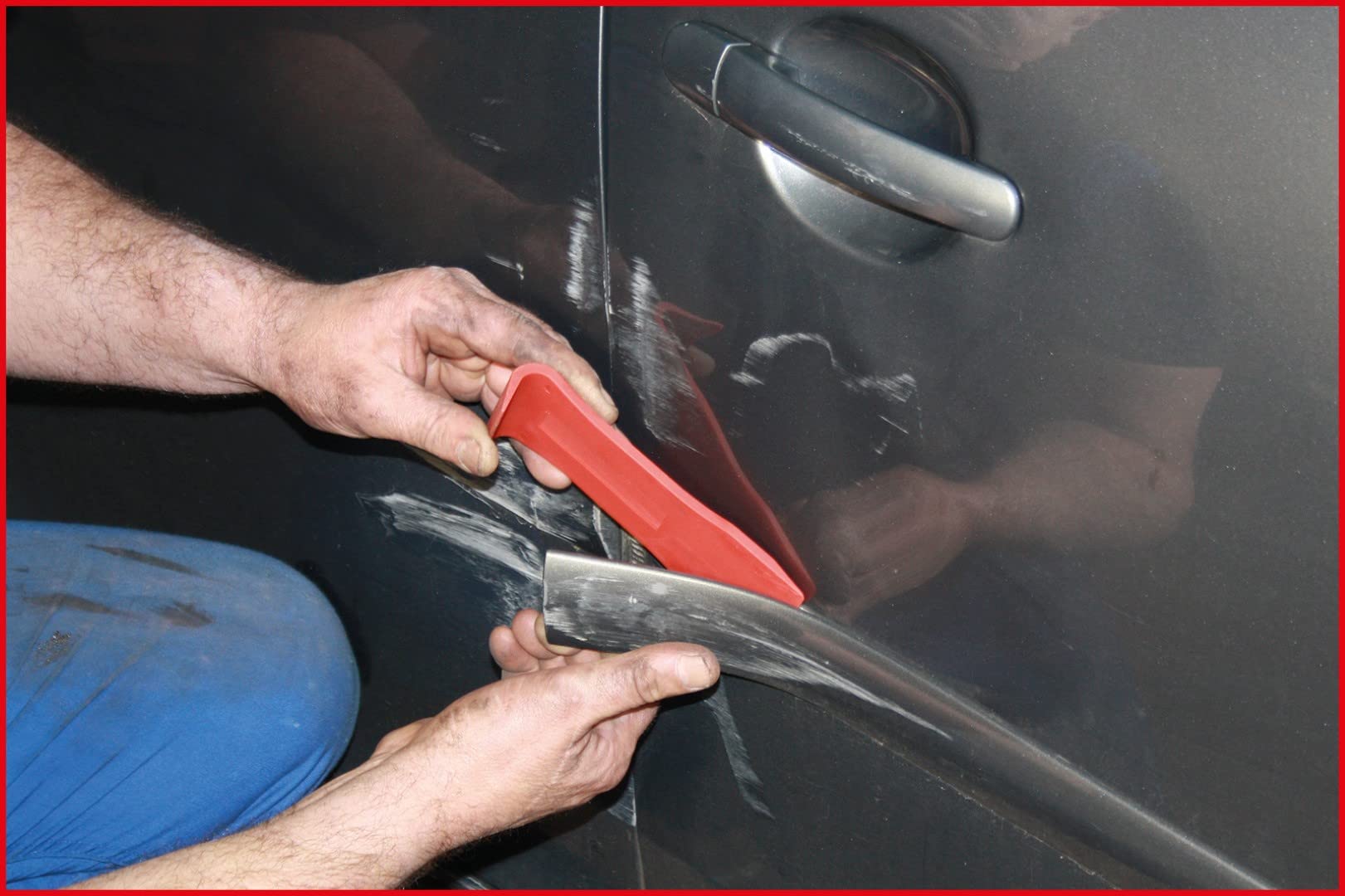 KS Tools 911.8205 Plastic Wedge Set (11pcs) for Auto Repair & Maintenance
