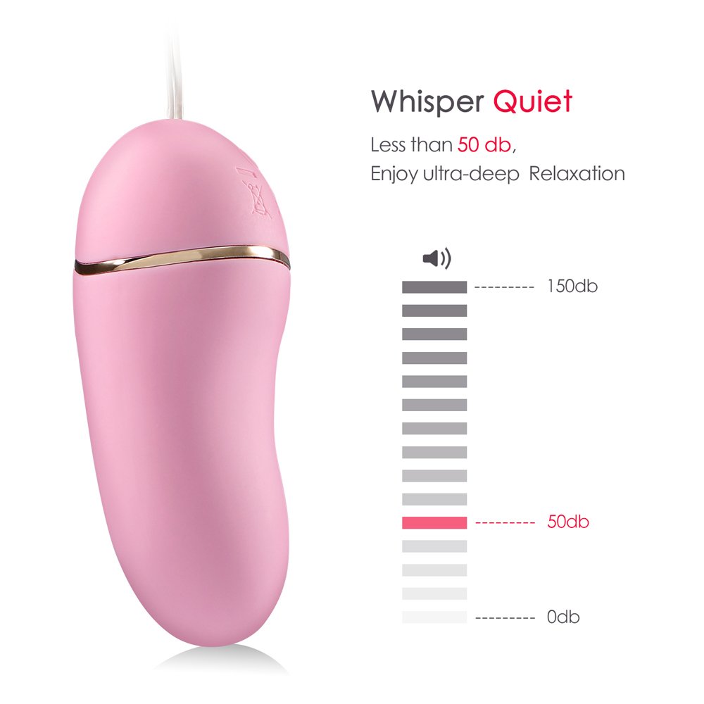 12+1 Modes Remote Control Bullet Vibrator - Waterproof, Ultra Quiet, Silicone Love Egg Massager for Women & Couples - Perfect for Solo Play, Foreplay & Long Distance Relationships