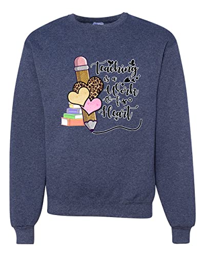 Vintage Heather Navy
