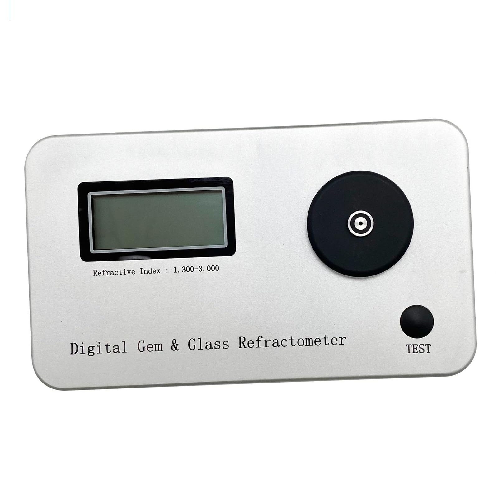 Gemstone Refractometer - Professional Jewelry Tester Tool with LCD Screen (Refractive Index 1.300-3.000) for Diamond, Gold & Silver Identification - Perfect for Gemologists, Jewelers and Jewelry Appraisers