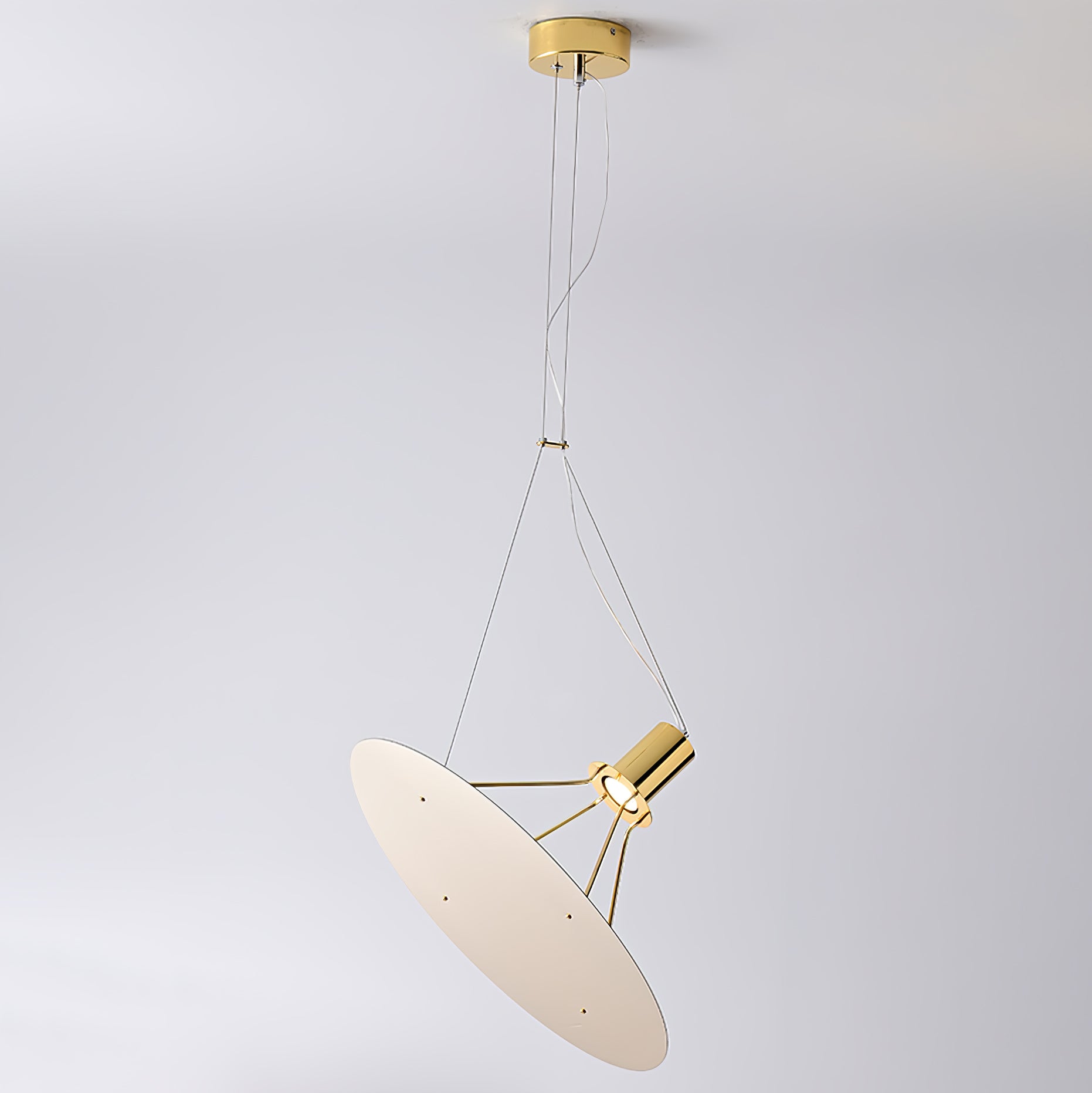Amisol Modern Pendant Lamp - Stylish Hanging Light Fixture for Kitchen Island, Dining Room, Living Room & Bedroom Decor