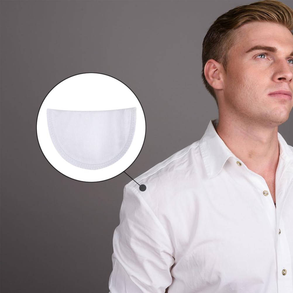 EXCEART 2 Pairs Shoulder Pads with Hook and Loop Tape - Sponge Foam Shoulder Pads for Men & Women - Suit Jacket Shoulder Pads for Knitwear, Dresses & Formal Attire - Perfect for Tailoring, Costumes & Professional Outfits