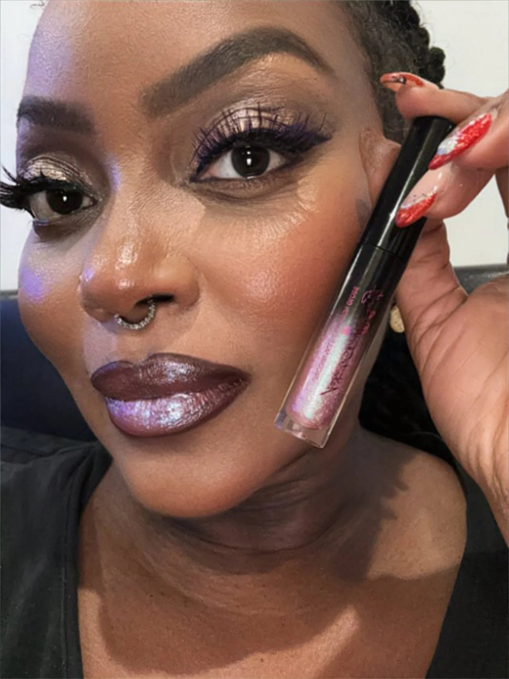 Ashunta Sheriff Beauty Unicorn Multi-Dimensional Lip Gloss - Long-Lasting Shine & Hydration for Everyday Wear, Parties & Special Occasions
