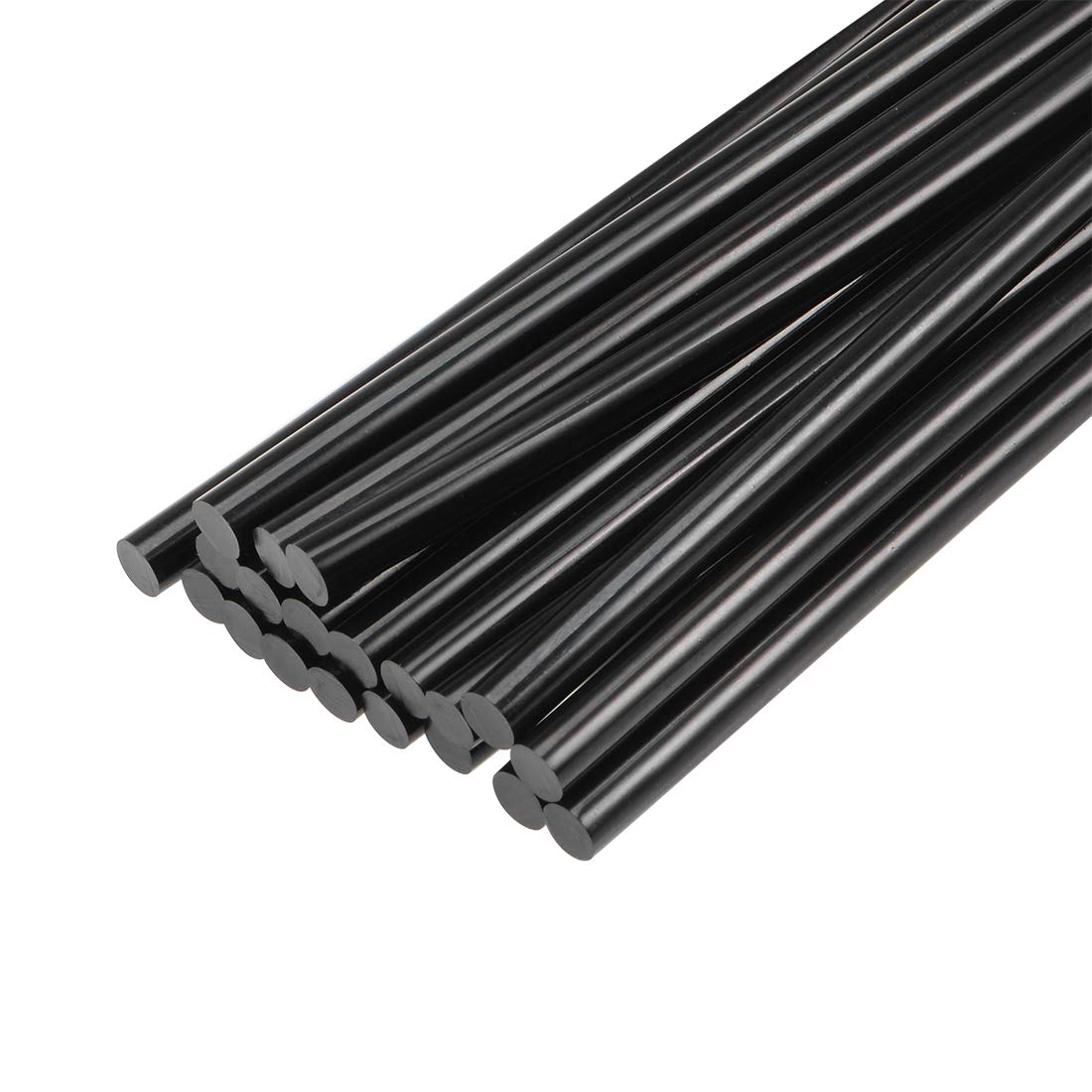 uxcell Mini Hot Glue Gun Sticks 11-inch x 0.27-inch - 20pcs Black Adhesive Sticks for DIY Crafts, Home Repairs & School Projects | Compatible with Most Glue Guns