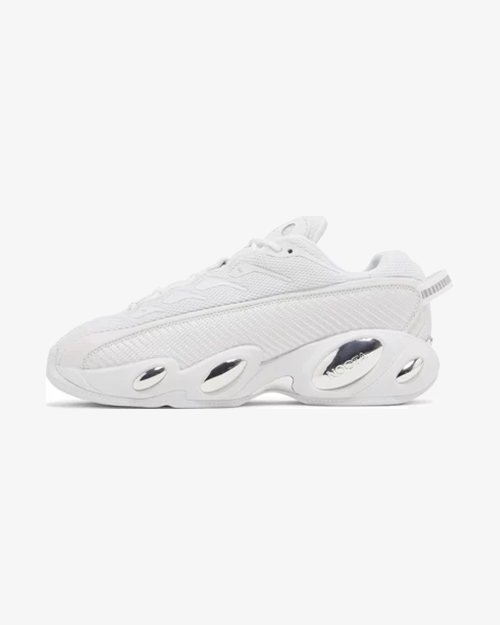 Nike X Nocta Glide White Chrome Sneakers - Men's Running Shoes for Comfort & Style - Perfect for Gym, Workouts & Casual Wear