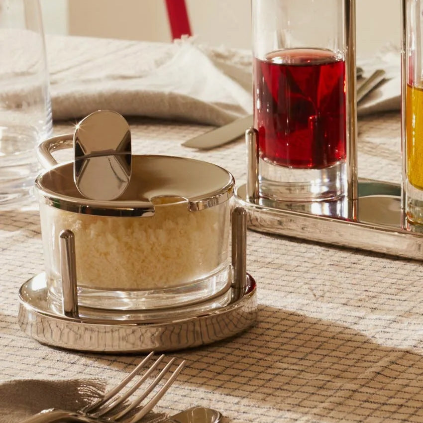 Alessi 5071 Parmesan Cheese Grater & Storage Container - Premium Stainless Steel Cheese Keeper for Kitchen, Dining & Gifts | Perfect for Italian Cuisine, Entertaining & Gourmet Cooking
