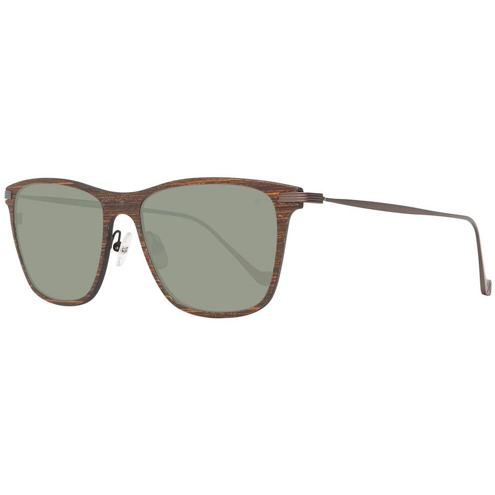 **Hackett Brown Polarized Sunglasses for Men - HSB86311255 - UV Protection, Fashionable & Stylish Sun Glasses for Outdoor Activities, Driving, and Beach**