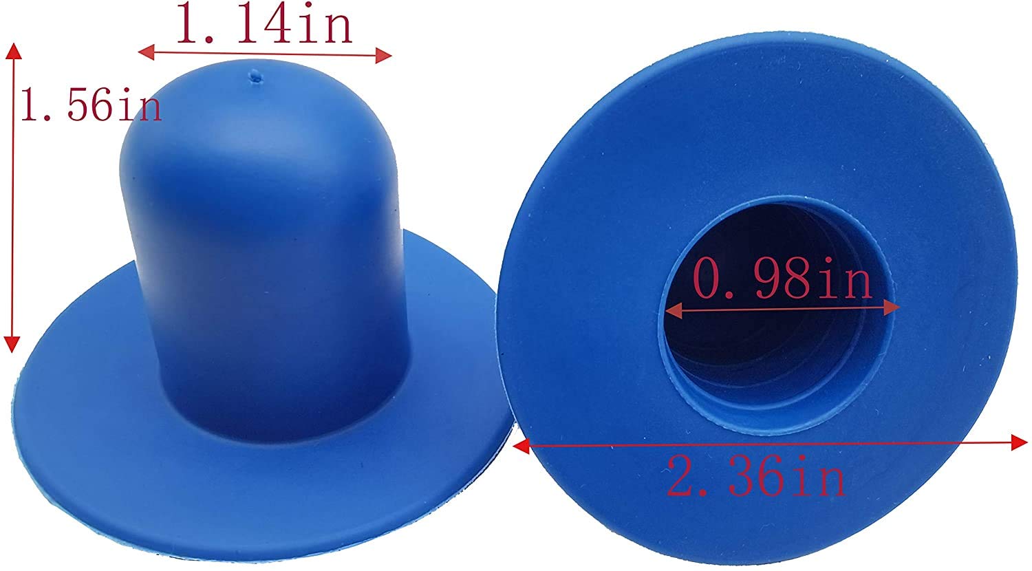 INTEX 4-Pack Replacement Ground Swimming Pool Filter Pump Strainer Hole Plug Stoppers - Durable Pool Accessories for Above Ground Pools, Maintenance & Leak Prevention