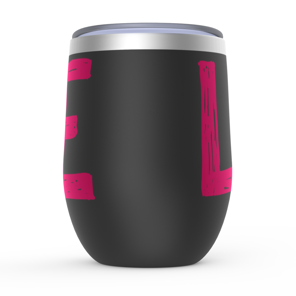 Personalized Pawprint Stemless Wine Tumblers - 15oz Insulated Stainless Steel Cup for Dog Lovers, Perfect for Wine, Cocktails, and Outdoor Picnics