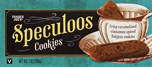 Trader Joe's Speculoos Cookies - 3 Pack (Set of 2) - Crunchy Spiced Biscuits for Coffee, Tea & Dessert Pairing - Perfect for Gifts & Holiday Treats