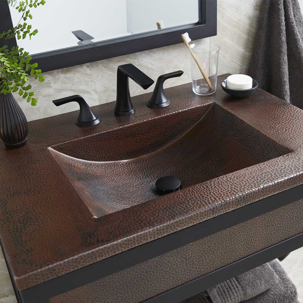Native Trails Cozumel Vanity Top - Premium Bathroom Sink Countertop for Modern & Rustic Decor | Perfect for Home Renovation & Spa Style Bathrooms
