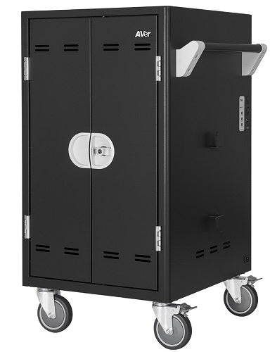 AVer AVerCharge X30i 30-Device Smart Charging Cart with Fast Charging - Perfect for Schools, Offices & Libraries (On Sale Now!)