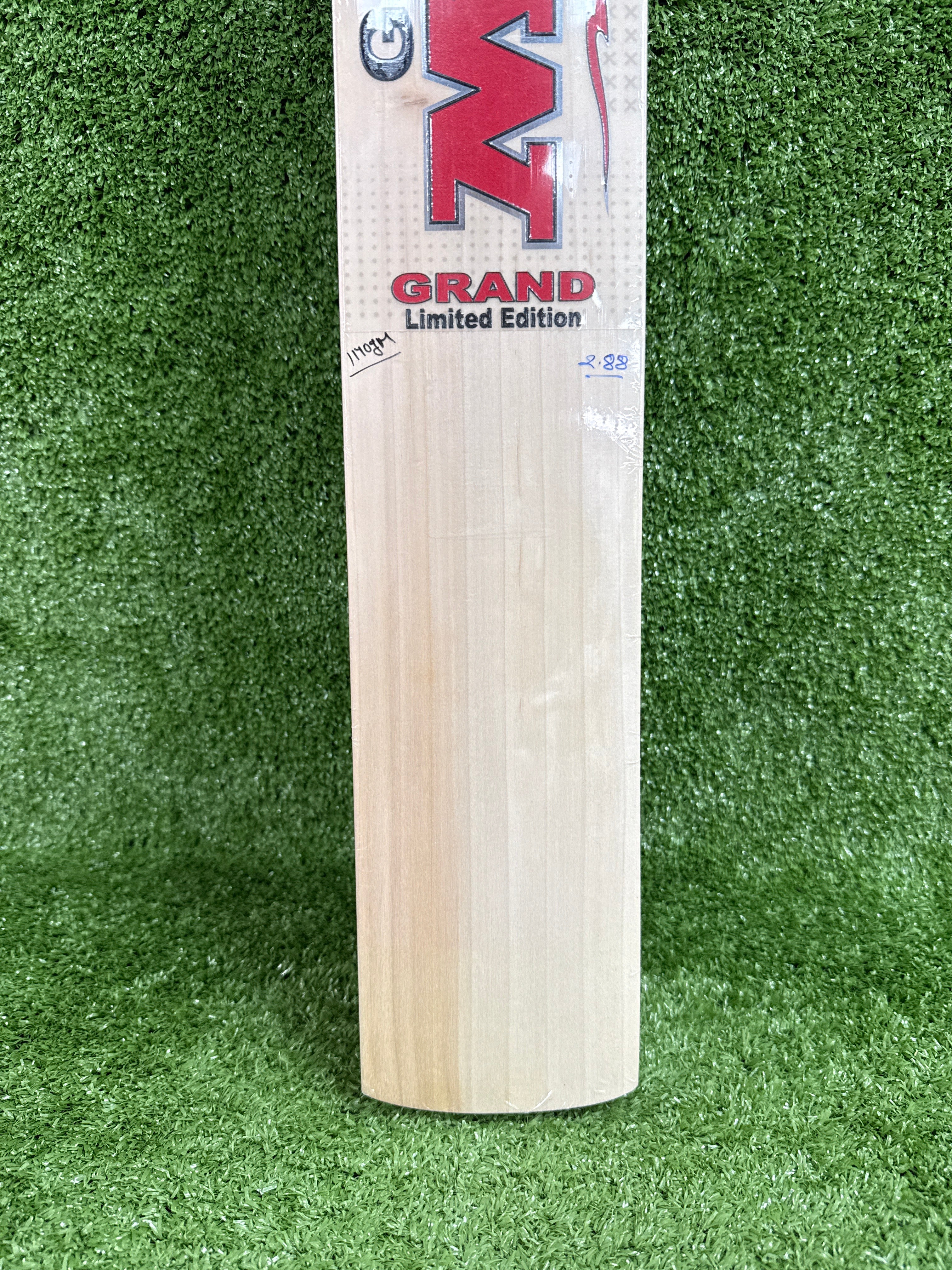 Premium English Willow Cricket Bat - MRF Genius Grand Limited Edition - Perfect for Professional Matches & Training Sessions
