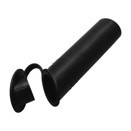 Stainless Steel Rod Holder Liner - Black Replacement Liner for Fishing Rod Holders | Perfect for Boat, Kayak, and Marine Use