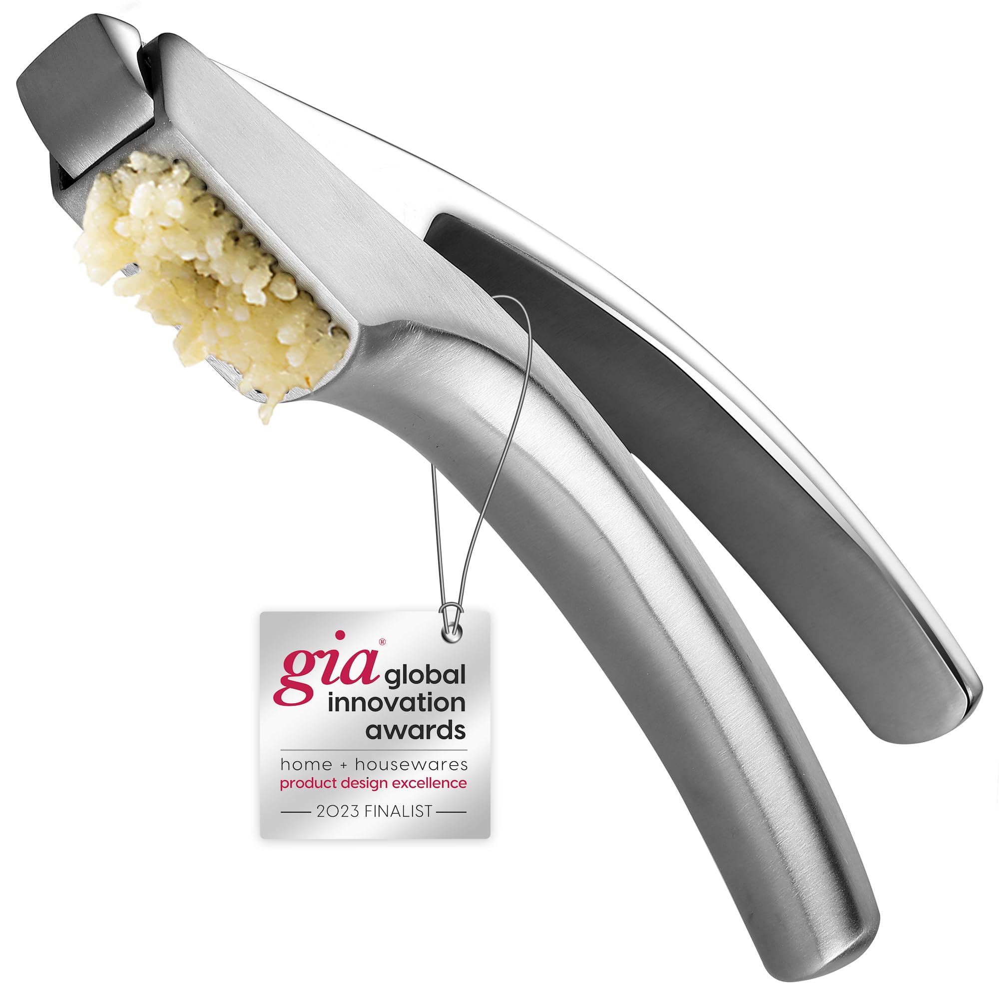 Premium Kitchen Peeler Set - Stainless Steel I Peeler & Y Peeler with Garlic Press and Meat Tenderizer Hammer | 5-Year Warranty | Perfect for Peeling Fruits, Vegetables & Meal Prep
