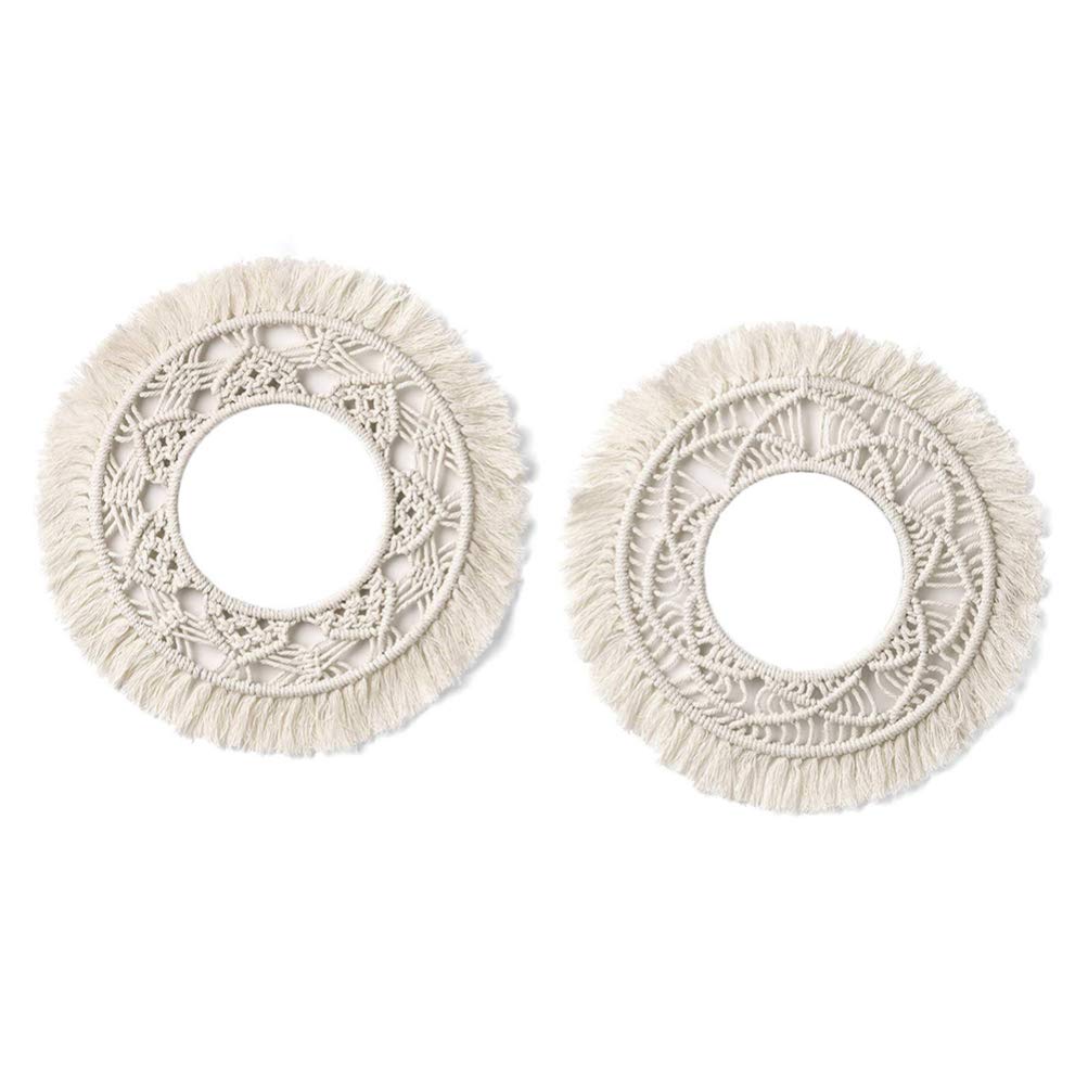 Macrame Woven Tapestry Wall Hanging - 13.5