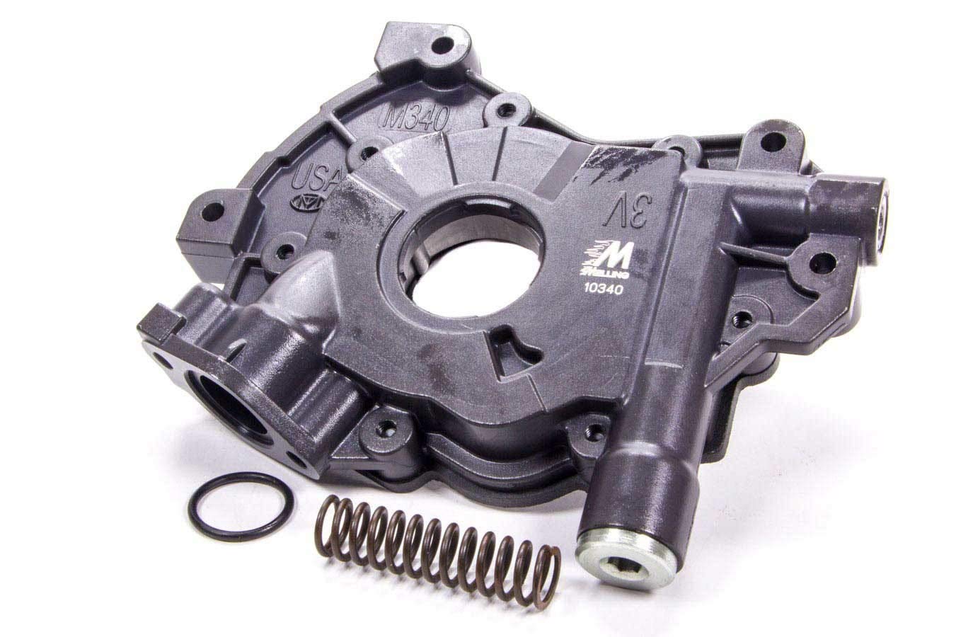 Melling 10340 High Performance Oil Pump for Ford 4.6L & 5.4L V8 Engines - Replacement Part for Improved Engine Lubrication & Longevity - Perfect for Ford F-150, Mustang, Expedition & More