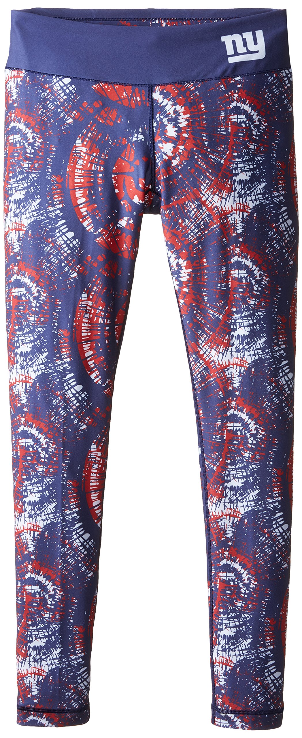 FOCO NFL Women's Thematic Print Leggings - Officially Licensed Football Team Design, High-Waisted Yoga Pants for Workout & Game Day (Perfect for Gym, Football Games & Casual Wear)