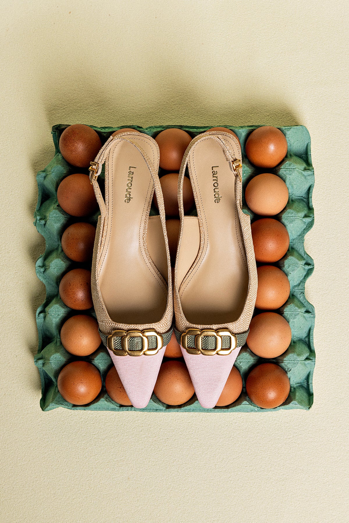Franca Pump Women's Shoes in Beige Raffia - Comfortable & Stylish Heels for Work, Parties & Special Occasions
