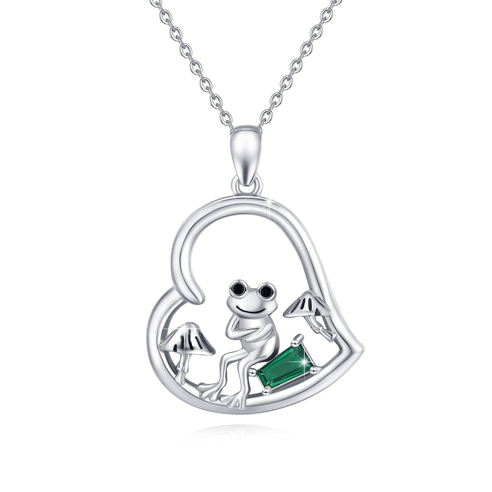 Sterling Silver Heart Necklace for Women - S925 Heart Pendant Jewelry Gift for Girlfriend, Wife, Mom, Teen Girls | Birthday, Anniversary, Valentine's Day Gift Idea | Perfect for Date Night, Wedding, Special Occasions
