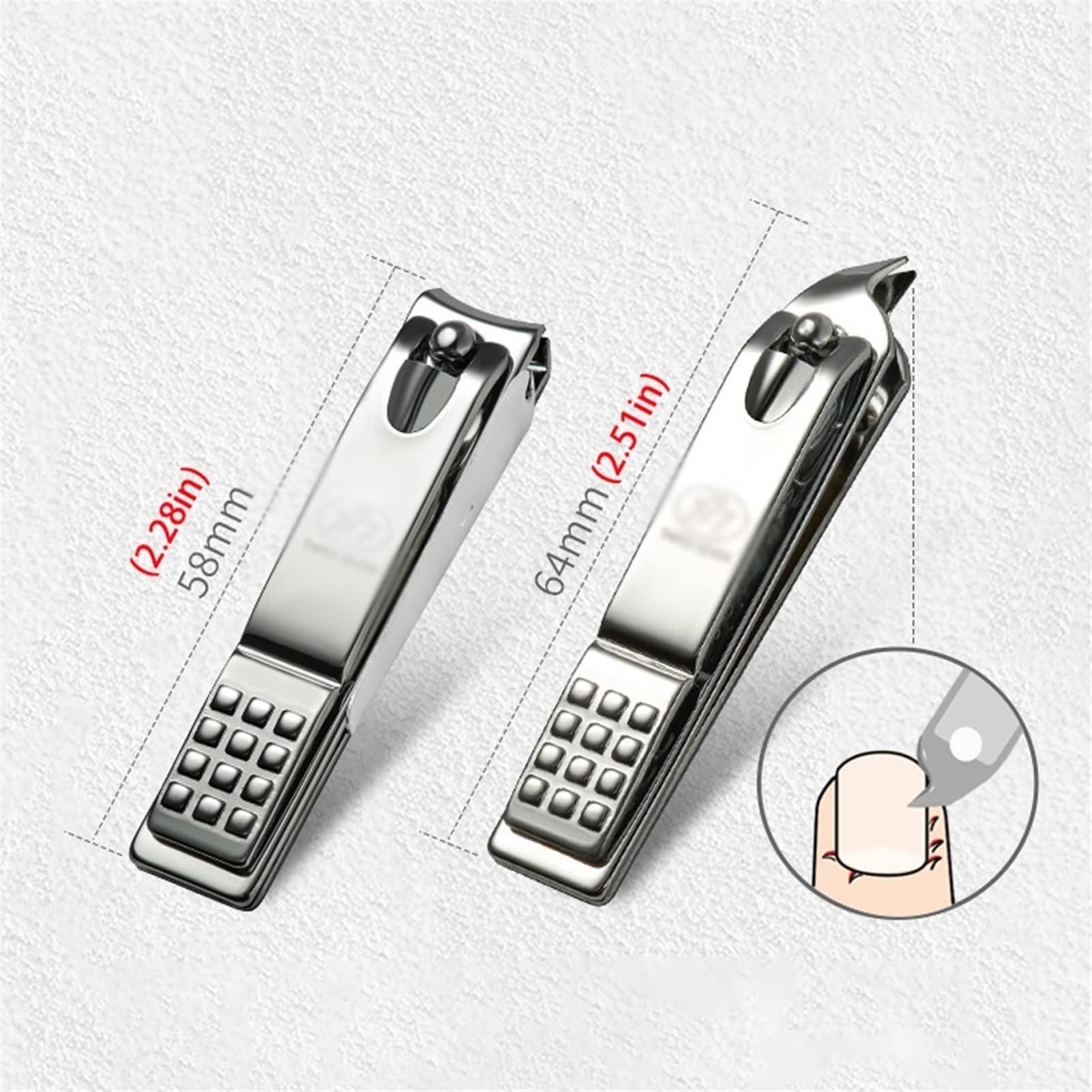 Professional 8-Piece Nail Care Kit - Carbon Steel Nail Clippers, Manicure & Pedicure Tools for Salon-Quality Nail Art at Home or Travel | Perfect Gift for Nail Enthusiasts (Color B)