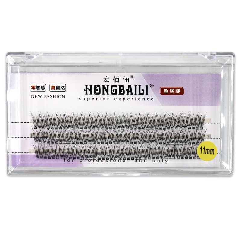 Fish tail 3 rows 10mm