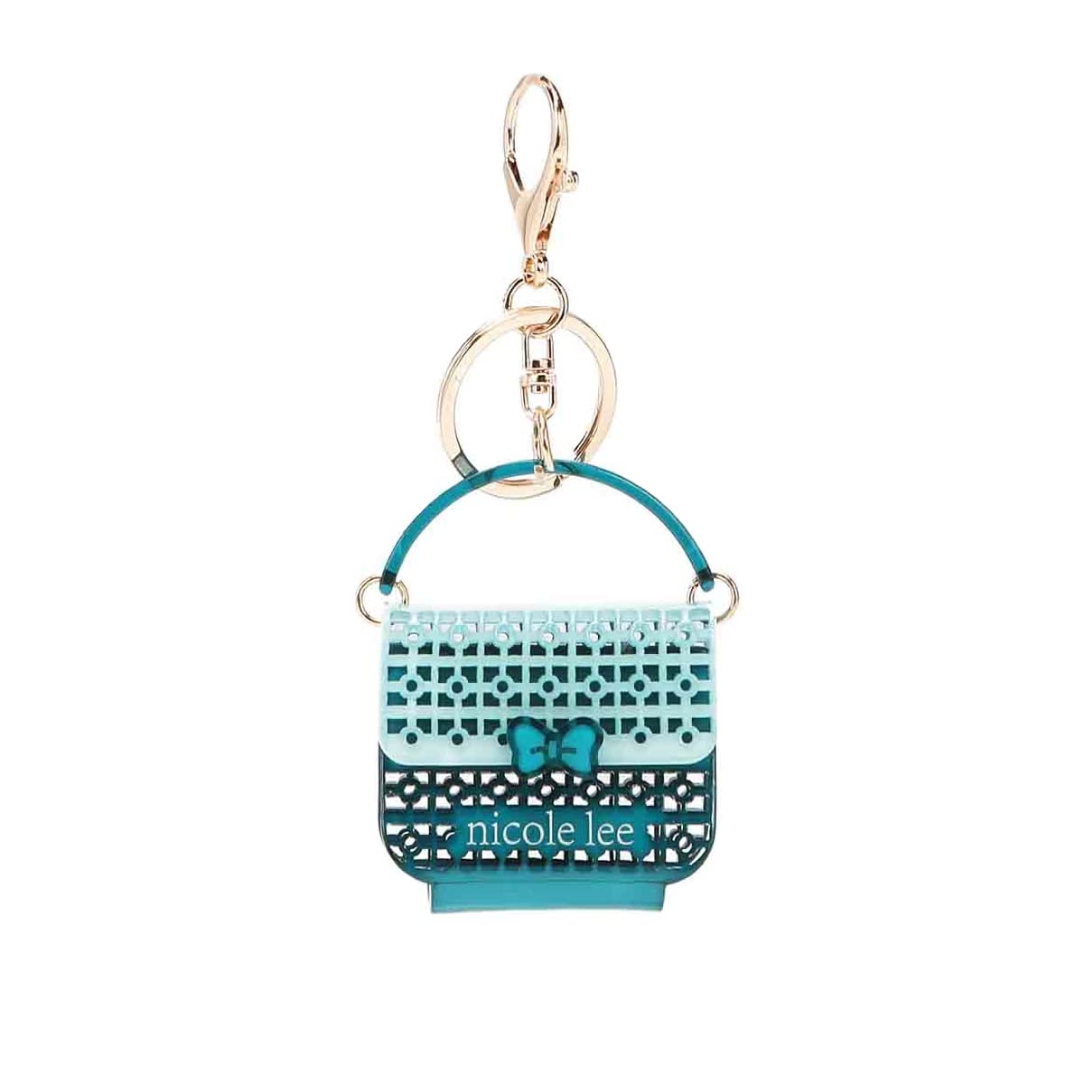 Destiny by Nicole Lee Mini Coin Purse Keychain - Small Change Pouch with Hook for Women & Girls | Perfect for Keys, Cards & Loose Change (Fashion Accessory, Gift Idea)