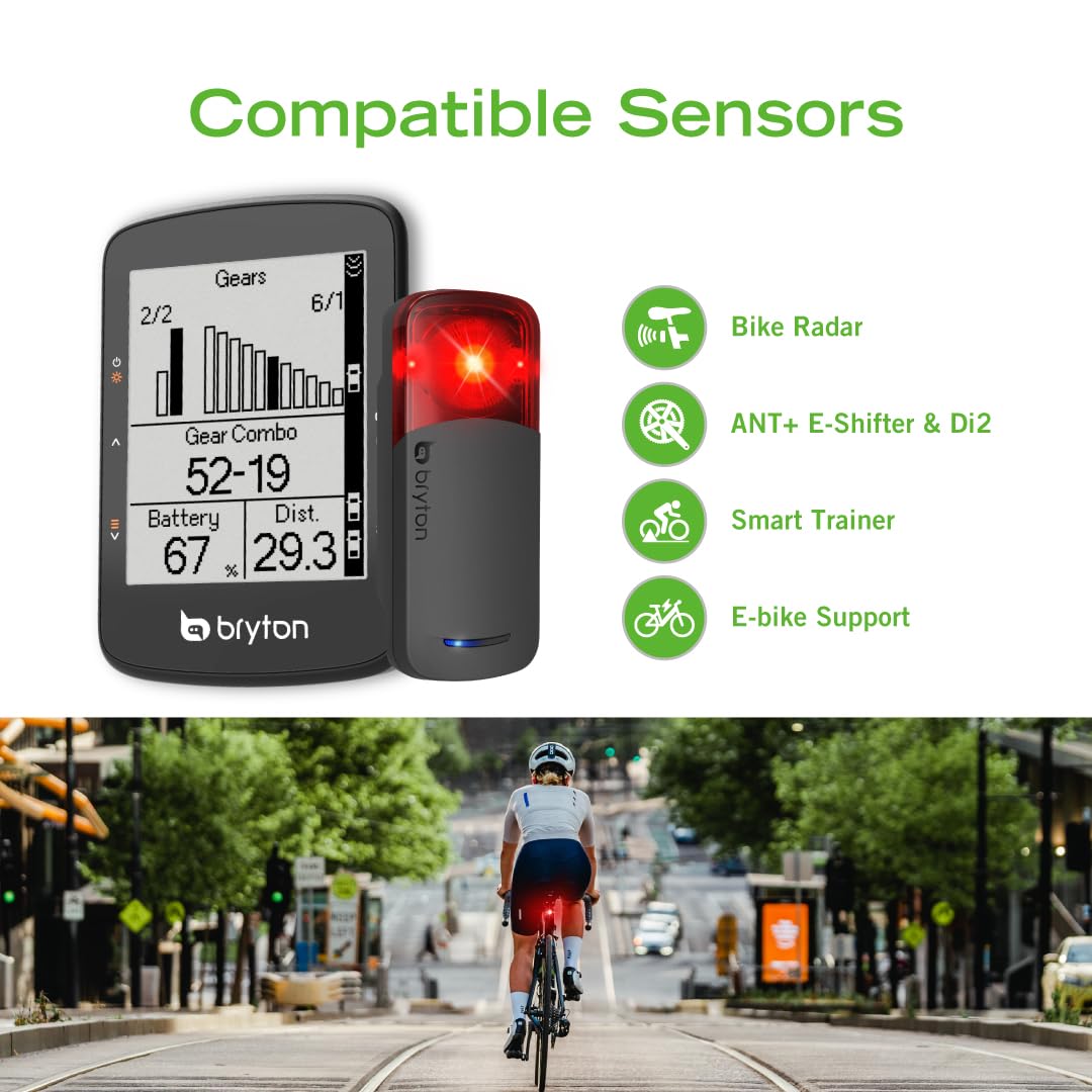 Bryton Rider 460 GPS Bike Computer - 2.6