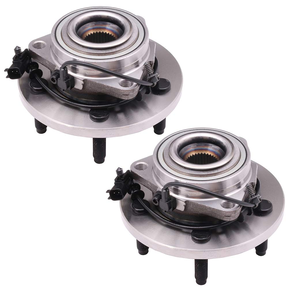 ROADFAR Front Wheel Bearing Hub Assembly Kit - Compatible with 2007-2009 Dodge Aspen & 2006-2009 Dodge Durango (Part# 513271, 2-Piece Set) - Durable Replacement for Smooth Ride & Off-Road Adventures