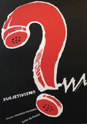 2006 Cuban Documentary Poster - Subjetivismo - Vintage Cuban Film Memorabilia - Perfect for Movie Collectors & Home Decor