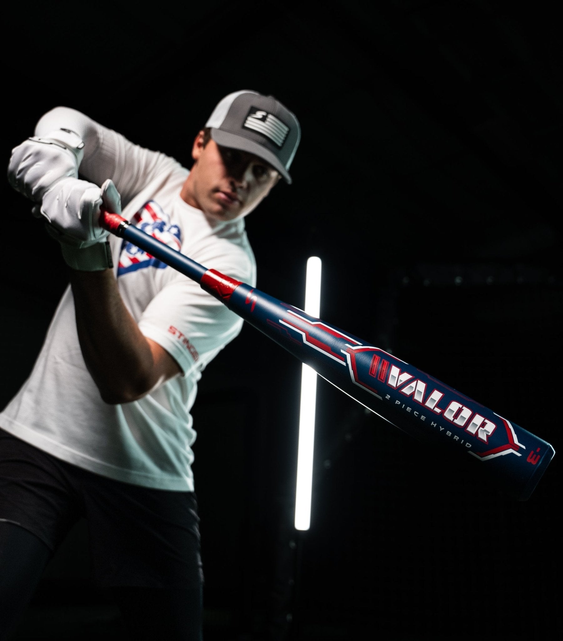 Valor Hybrid BBCOR Certified Baseball Bat - High Performance 3 Drop for Power Hitters | Perfect for League Games, Training & Home Practice
