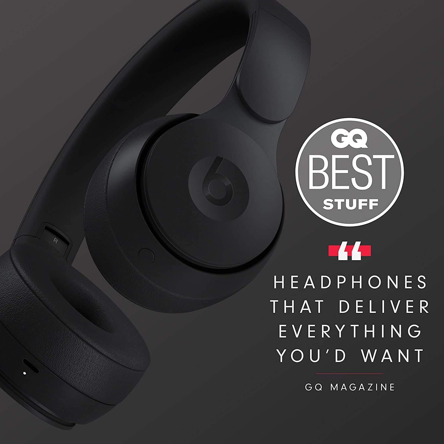 Beats Solo Pro Wireless Noise Cancelling On-Ear Headphones with Apple H1 Chip | Bluetooth 5.0 | 22-Hour Battery Life | Built-in Mic | Black - Perfect for Travel, Workouts & Commuting