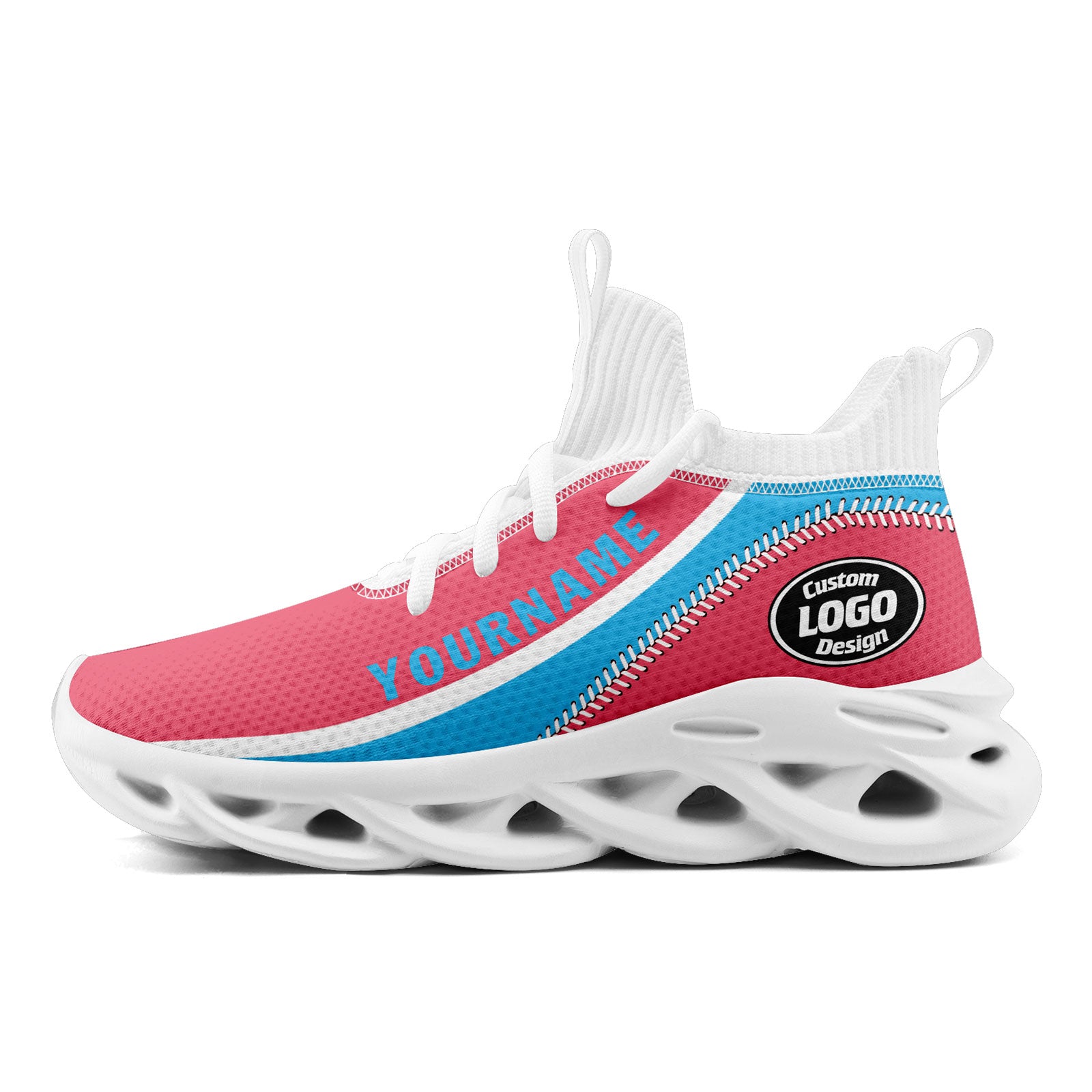 Custom Maxsoul Personalized Sneakers for Men & Women - Breathable Comfortable Running Shoes FN030A D028014 - Perfect for Gym, Workout & Casual Wear