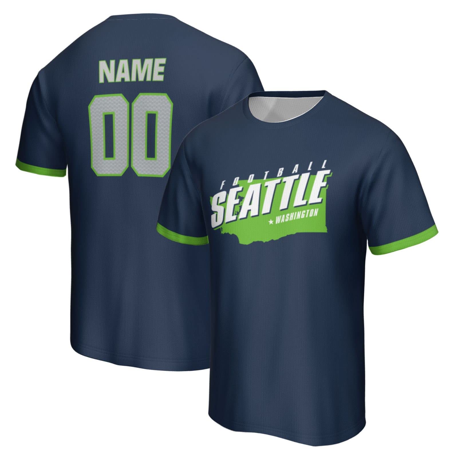 Custom Personalized T-Shirts for Men, Women & Kids - Add Any Name & Number - Unique Gift Ideas for Birthdays, Sports & Family Events